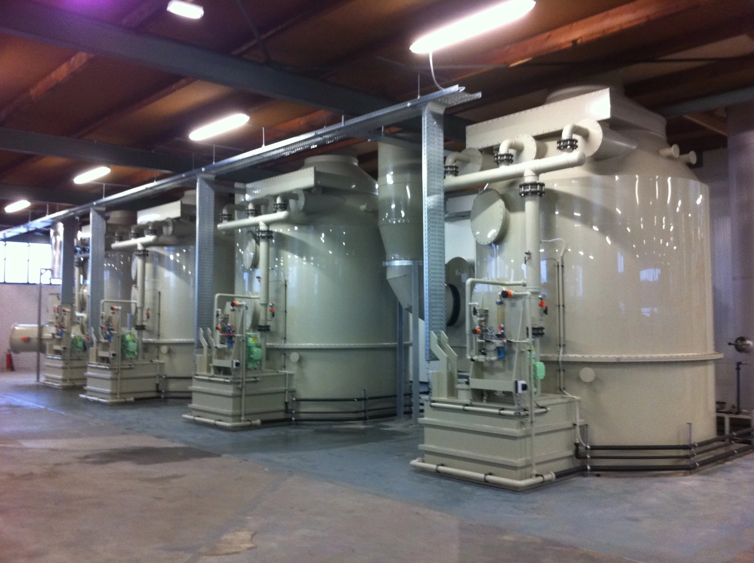 Gaswasser installatie
